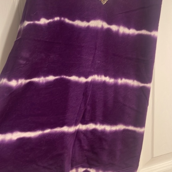 Express tank in purple and white tie dye with embellishments size XS NWOT - Picture 3 of 7